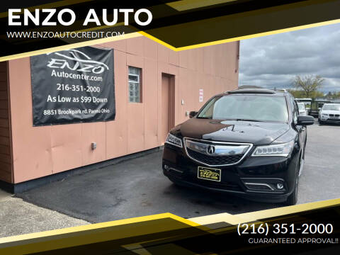 2016 Acura MDX for sale at ENZO AUTO in Parma OH