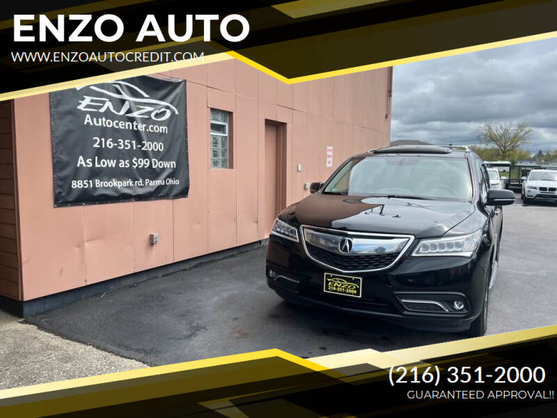 2016 Acura MDX for sale at ENZO AUTO in Parma OH