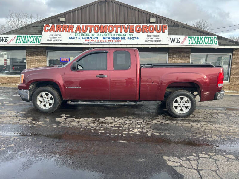 2008 GMC Sierra 1500 for sale at CARRR AUTOMOTIVE GROUP INC in Reading MI