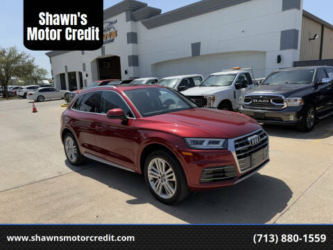 2018 Audi Q5 for sale at Shawn's Motor Credit in Houston TX