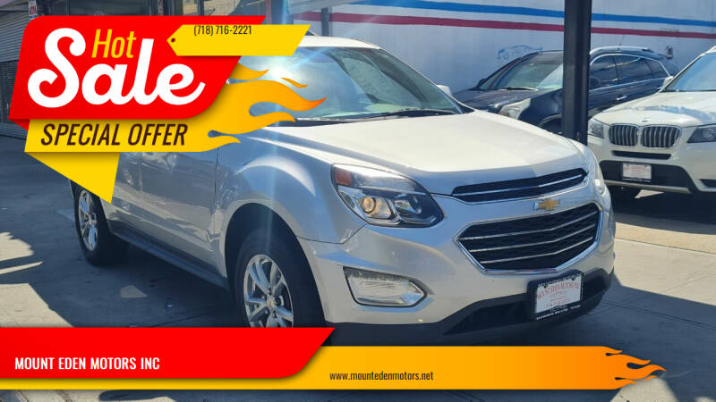 2017 Chevrolet Equinox for sale at MOUNT EDEN MOTORS INC in Bronx NY