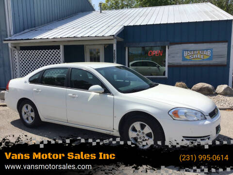 2007 Chevrolet Impala for sale at Vans Motor Sales Inc in Traverse City MI