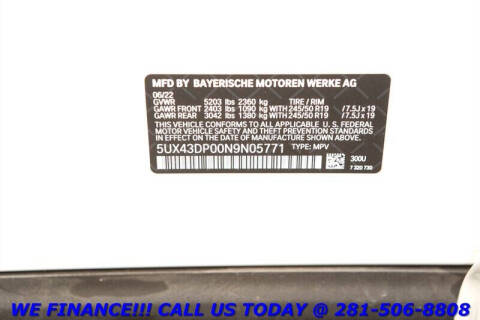 2022 BMW X3 sDrive30i