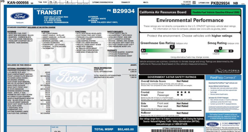 2023 Ford Transit
