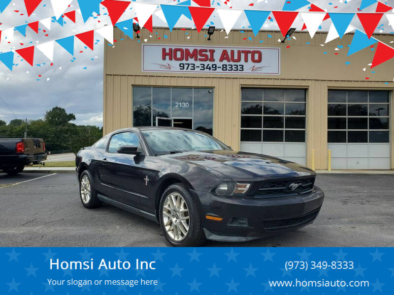 2012 Ford Mustang for sale at Homsi Auto Inc in Kannapolis NC