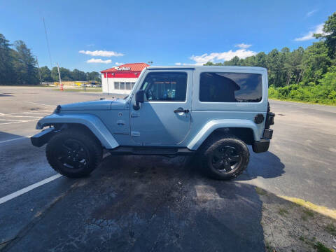 2012 Jeep Wrangler for sale at Sandhills Motor Sports LLC in Laurinburg NC