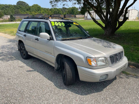 2001 Subaru Forester for sale at NORTH END MOTORS in Newport News VA