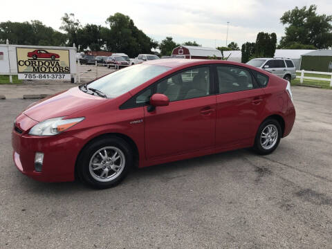 2010 Toyota Prius for sale at Cordova Motors in Lawrence KS