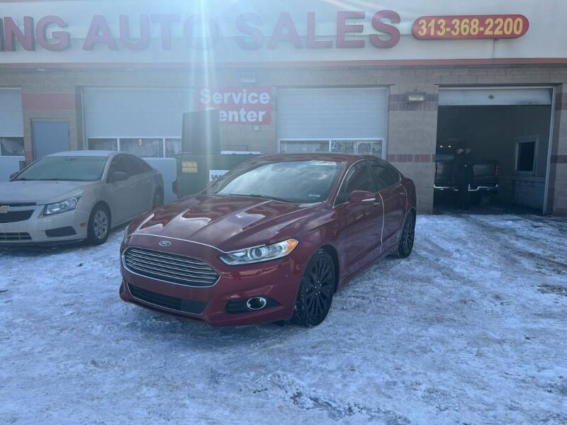 2015 Ford Fusion for sale at KING AUTO SALES  II in Detroit MI
