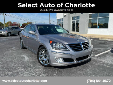 2013 Hyundai Equus for sale at Select Auto of Charlotte in Matthews NC