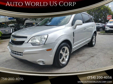 2013 Chevrolet Captiva Sport for sale at Auto World US Corp in Plantation FL
