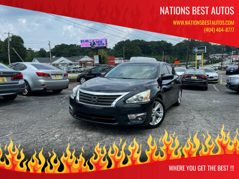 2015 Nissan Altima for sale at Nations Best Autos in Decatur GA