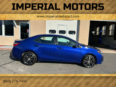 2016 Toyota Corolla for sale at Imperial Motors in Plainville CT