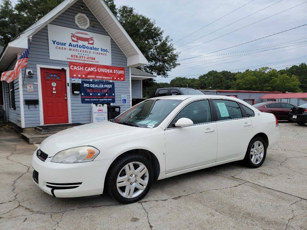 2008 Chevrolet Impala for sale at Your Autodealer Inc. in Mcdonough, GA