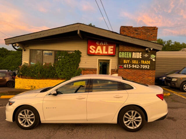 2018 Chevrolet Malibu for sale at Green Ride LLC in NASHVILLE, TN