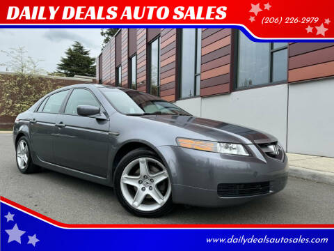 2005 Acura TL for sale at DAILY DEALS AUTO SALES in Seattle WA