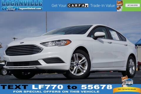 2018 Ford Fusion for sale at Loganville Quick Lane and Tire Center in Loganville GA