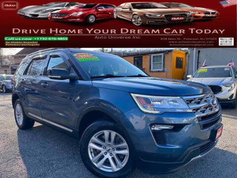 2018 Ford Explorer for sale at Auto Universe Inc in Paterson NJ