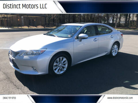 2014 Lexus ES 300h for sale at Distinct Motors LLC in Mechanicsville VA
