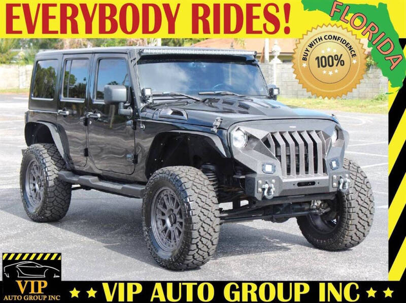 2018 Jeep Wrangler JK Unlimited for sale at VIP Auto Group in Clearwater FL