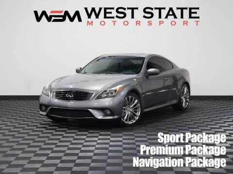 2015 Infiniti Q60 Coupe for sale at WEST STATE MOTORSPORT in Federal Way WA