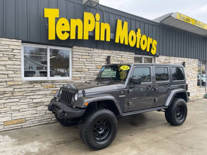 2018 Jeep Wrangler JK Unlimited for sale at TenPin Motors LLC in Fort Atkinson WI