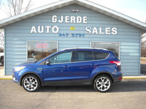 2016 Ford Escape for sale at GJERDE AUTO SALES in Detroit Lakes MN