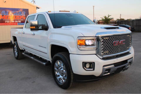 2017 GMC Sierra 3500HD for sale at ALL STAR MOTORS INC in Houston TX