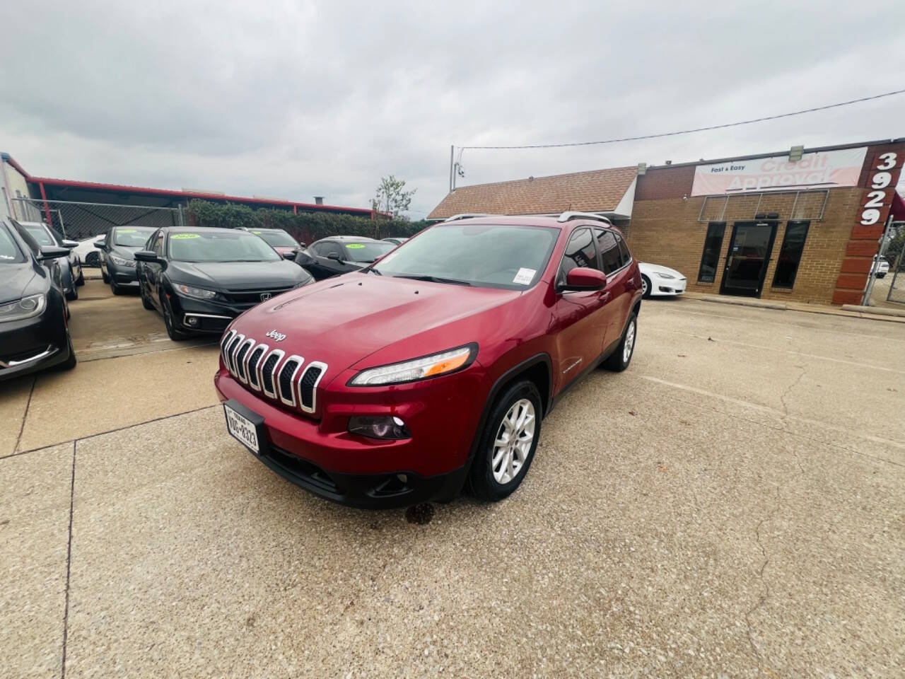 2017 Jeep Cherokee for sale at Drive Way Autos in Garland, TX