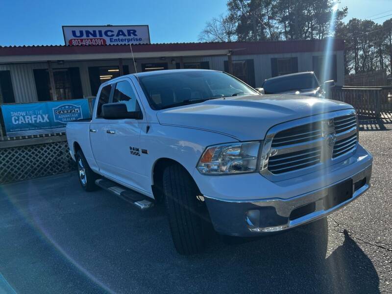 2015 RAM 1500 for sale at Unicar Enterprise in Lexington SC