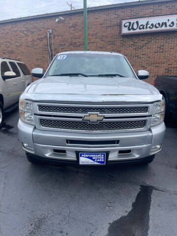 2012 Chevrolet Silverado 1500 for sale at Performance Motor Cars in Washington Court House OH