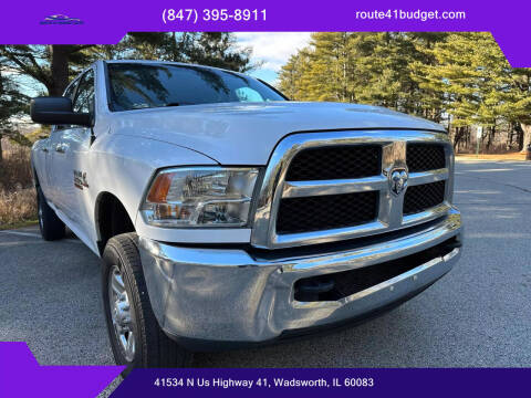 2017 RAM 2500 for sale at Route 41 Budget Auto in Wadsworth IL