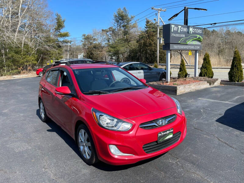 2013 Hyundai Accent for sale at Tri Town Motors in Marion MA