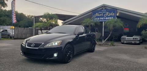 2006 Lexus IS 250 for sale at NEXT RIDE AUTO SALES INC in Tampa FL