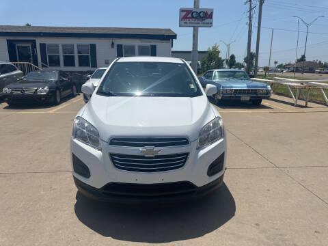 2016 Chevrolet Trax for sale at Zoom Auto Sales in Oklahoma City OK
