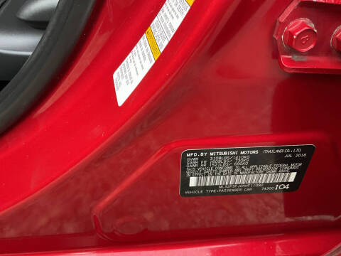 2017 Mitsubishi Mirage G4 ES