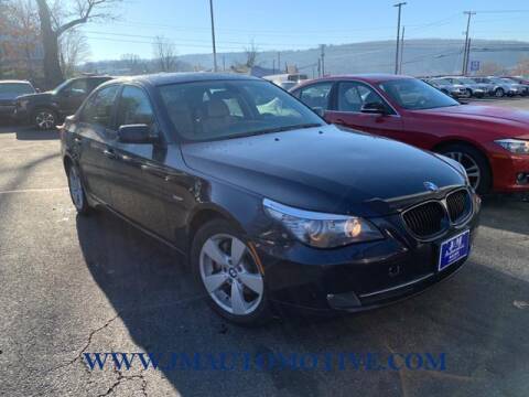 2008 BMW 5 Series for sale at J & M Automotive in Naugatuck CT