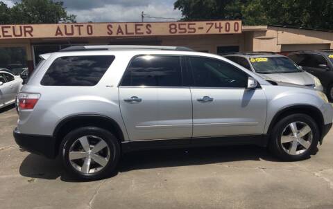 2011 GMC Acadia for sale at Bobby Lafleur Auto Sales in Lake Charles LA