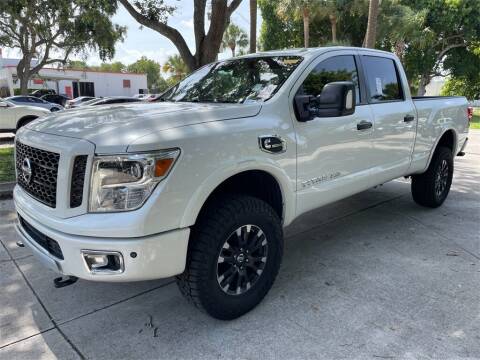 2019 Nissan Titan XD for sale at Florida Fine Cars - West Palm Beach in West Palm Beach FL