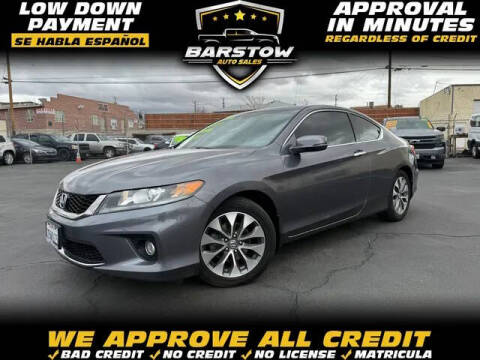 2013 Honda Accord for sale at BARSTOW AUTO SALES in Barstow CA