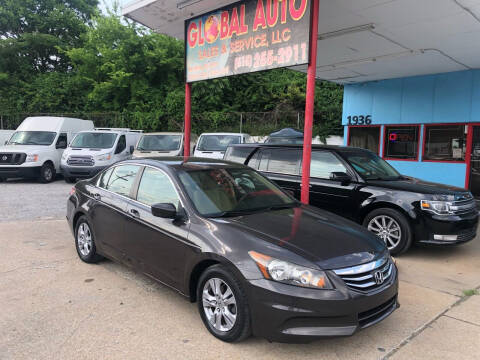 2012 Honda Accord for sale at Global Auto Sales and Service in Nashville TN
