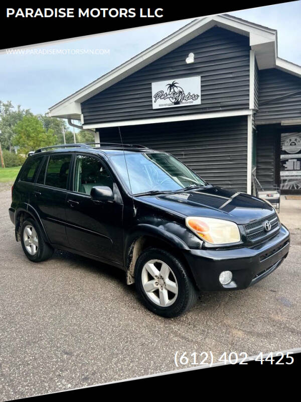 2005 Toyota RAV4 for sale at PARADISE MOTORS LLC in Cambridge MN