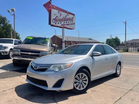 2013 Toyota Camry for sale at Southwest Car Sales in Oklahoma City OK