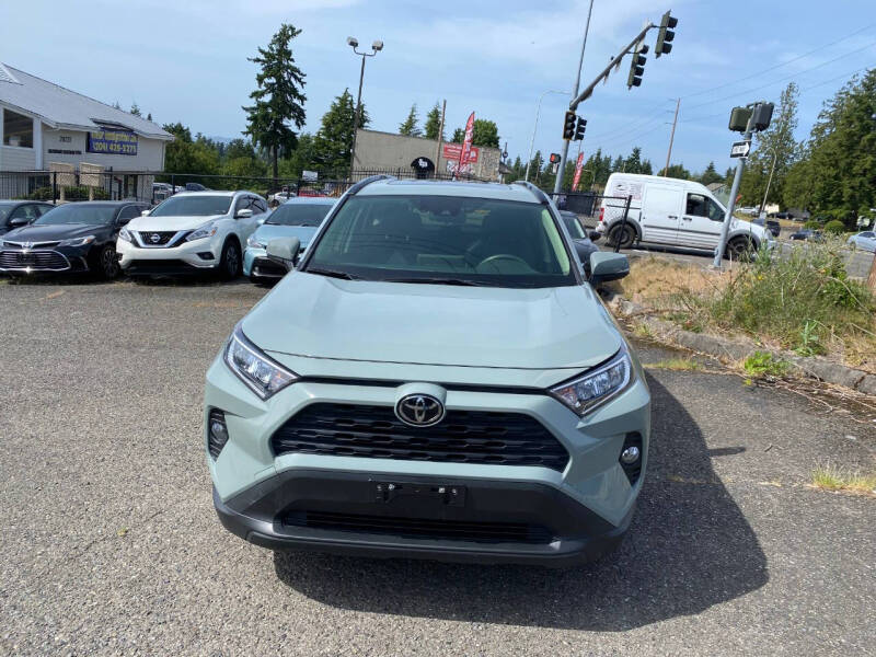 Used 2021 Toyota RAV4 XLE Premium with VIN JTMA1RFV6MD076023 for sale in Federal Way, WA
