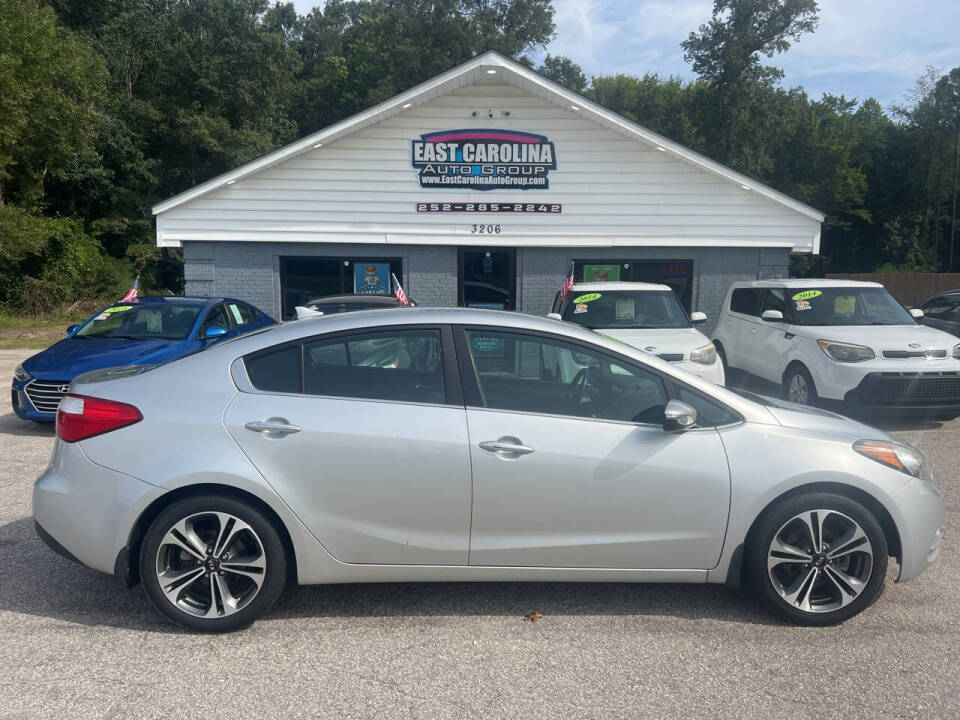 2015 Kia Forte for sale at EAST CAROLINA AUTO GROUP LLC in Wilson, NC