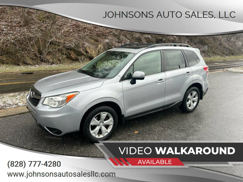 2014 Subaru Forester for sale at Johnsons Auto Sales, LLC in Marshall NC