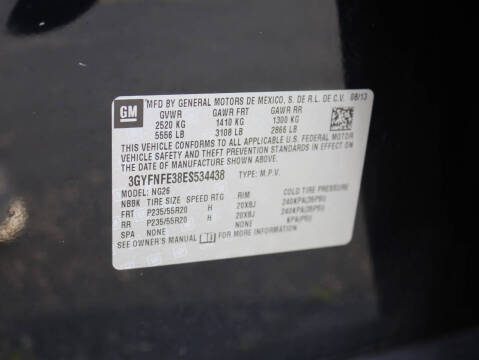 2014 Cadillac SRX Performance Collection