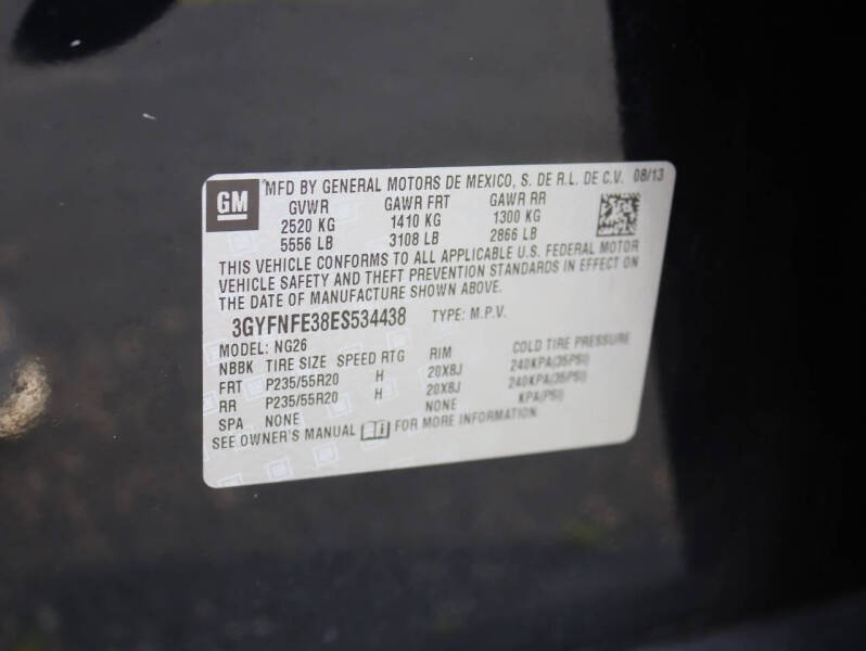 2014 Cadillac SRX Performance Collection