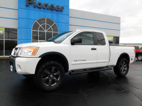 2015 Nissan Titan for sale at Pioneer Family Preowned Autos of WILLIAMSTOWN in Williamstown WV