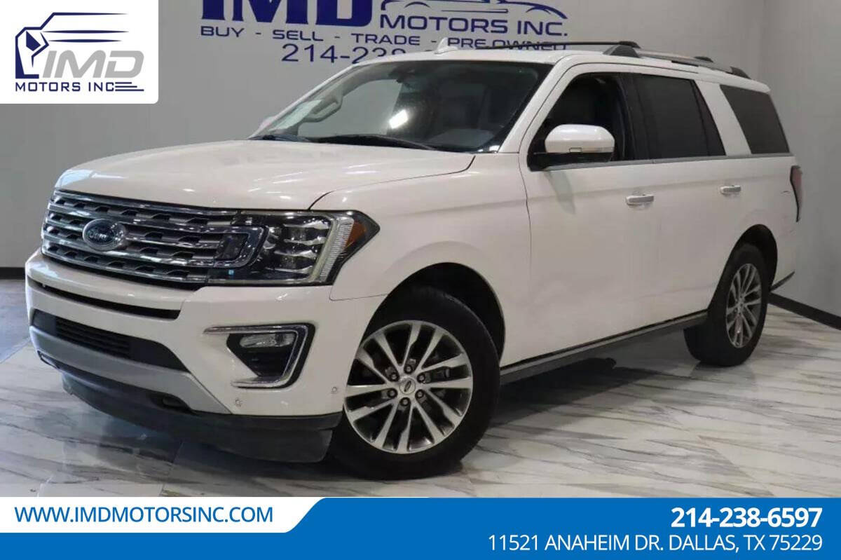 2018 Ford Expedition for sale at IMD MOTORS, INC in Dallas, TX